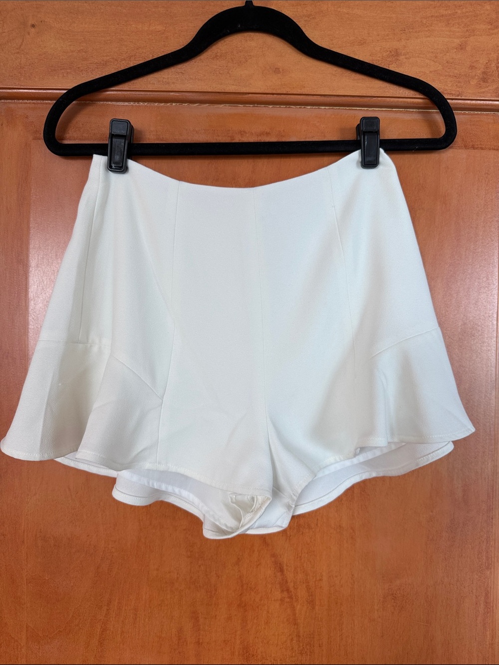KEEPSAKE the Label White Flared Skort Shorts